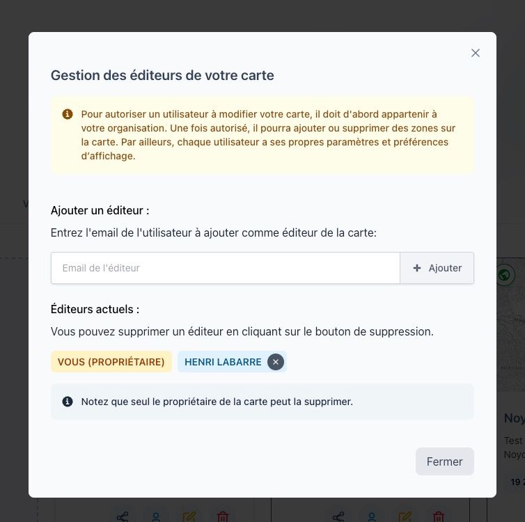 Interface d'ajout d'éditeur - étape 2