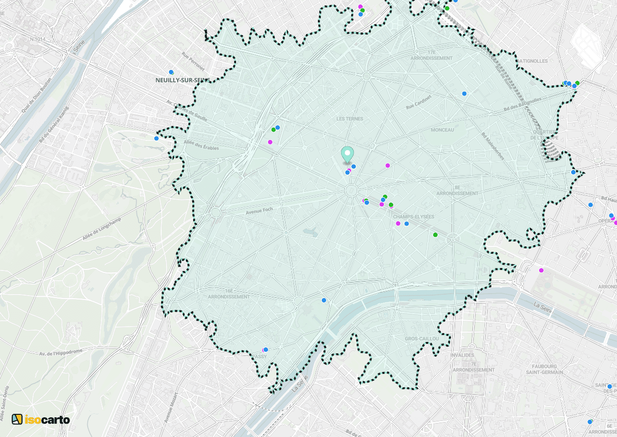 carte en 2D