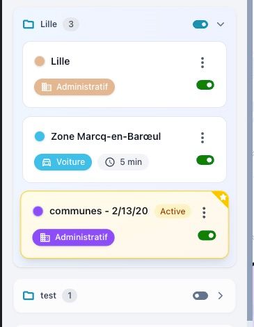 Organiser par dossiers